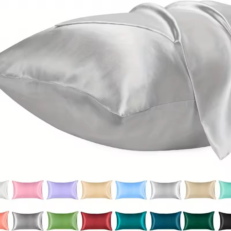 1 Stück Satin-Kissenbezug für  – Satin Silk Pillowcase Hair Skin Bewertung und Preis
