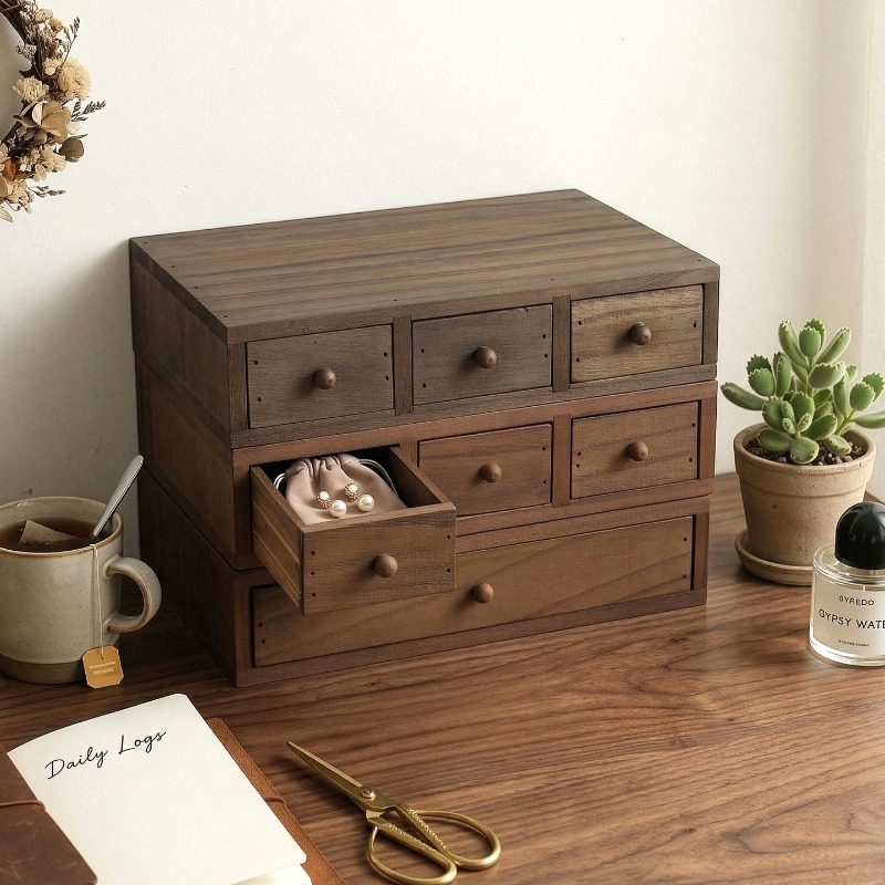Hölzerne Desktop-Aufbewahrungs – Storage & Organization Bewertung und Preis
