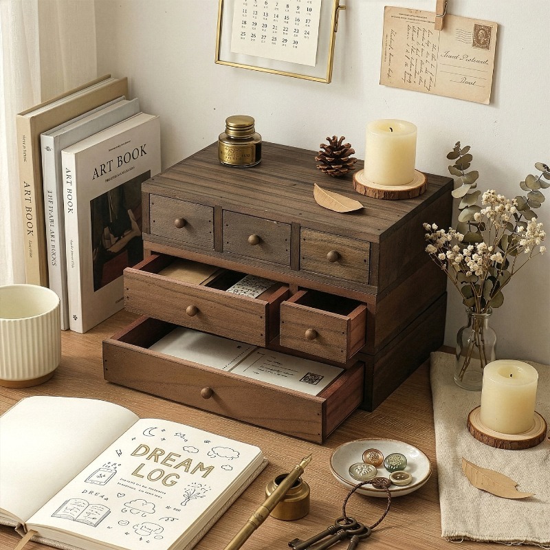 Hölzerne Desktop-Aufbewahrungs – Storage & Organization Bewertung und Preis