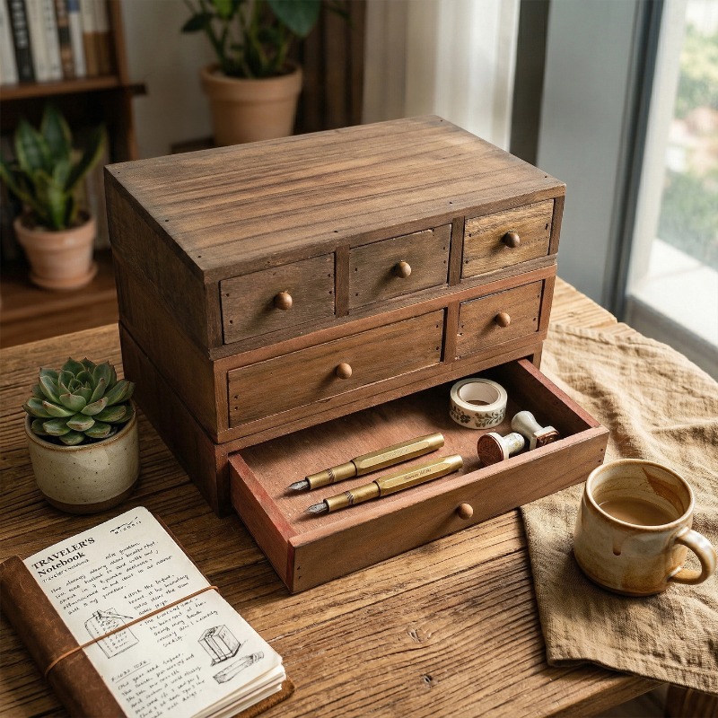 Hölzerne Desktop-Aufbewahrungs – Storage & Organization Bewertung und Preis