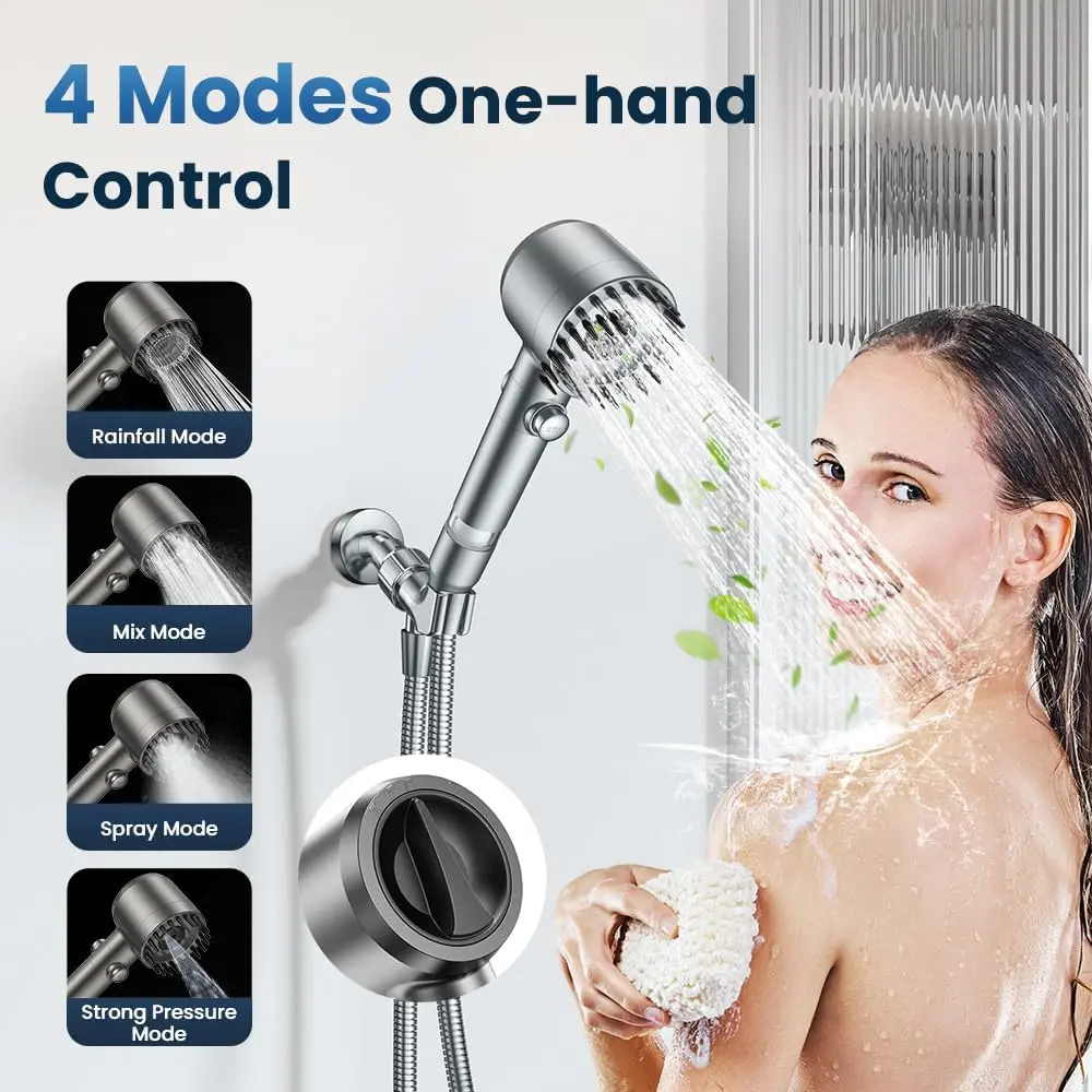 Hochdruck-Handbrause mit Filte – High Pressure Shower Head Handheld Bewertung und Preis