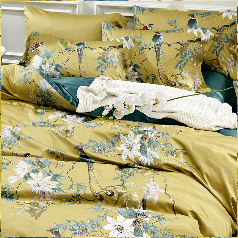 Luxus 600TC Bettwäsche Set aus – Aesthetic Floral Duvet Cover Bewertung und Preis