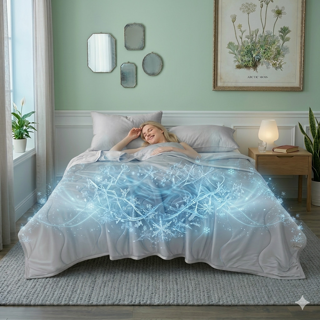 Leichte, atmungsaktive Kühldec – Cooling Blanket Hot Sleepers Bewertung und Preis